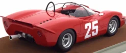 Abarth 2000 S #25 1969 Winner Imola Gijs van Lennep Johannes Ortner Limited Edition to 50pcs 1/18 Model Car Tecnomodel TM18-58 E