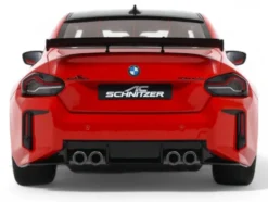 2023 AC Schnitzer ACS2 Sport (BMW M2) Toronto Red with Black Top 1/18 Model Car by GT Spirit