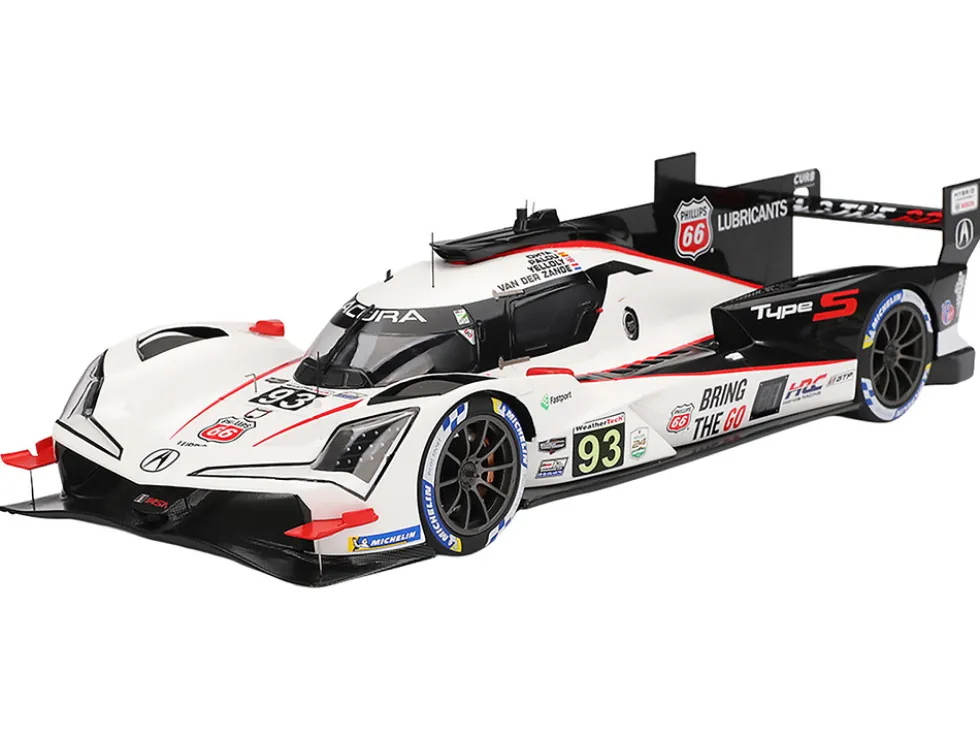 Acura ARX-06 GTP #93 Kakunoshin Ohta - Alex Palou - Renger van der Zande - Nick Yelloly "Acura Meyer Shank Racing with Curb-Agajanian" "24 Hours of Daytona" (2025) 1/18 Model Car by Top Speed