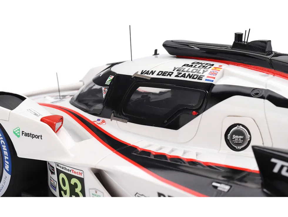 Acura ARX-06 GTP #93 Kakunoshin Ohta - Alex Palou - Renger van der Zande - Nick Yelloly "Acura Meyer Shank Racing with Curb-Agajanian" "24 Hours of Daytona" (2025) 1/18 Model Car by Top Speed