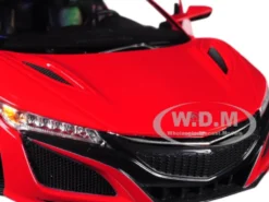 2018 Acura NSX Red Black Top 1/24 Diecast Model Car Maisto 31234