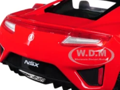 2018 Acura NSX Red Black Top 1/24 Diecast Model Car Maisto 31234