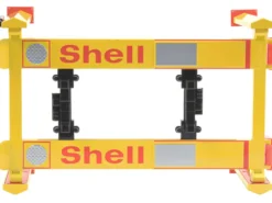 Adjustable Four Post Lift Shell Oil #2 1/18 Scale Diecast Model Cars Greenlight 13583