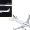 Airbus A320 Commercial Aircraft Air France White with Tail Stripes Gemini 200 Series 1/200 Diecast Model Airplane GeminiJets G2AFR1208