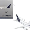 Airbus A319-100 Commercial Aircraft "Lufthansa" (D-AIBF) White with Dark Blue Tail 1/400 Diecast Model Airplane by GeminiJets