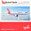 Airbus A220-300 Commercial Aircraft "QantasLink" (VH-X4B) White with Red Tail 1/200 Diecast Model Airplane by Herpa