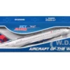 Airbus A320 Commercial Aircraft "Delta Air Lines" (N376NW) White with Blue and Red Tail (Snap-Fit) 1/150 Plastic Model by Skymarks