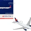 Airbus A330-300 Commercial Aircraft "Delta Air Lines" (N829NW) White with Blue and Red Tail 1/400 Diecast Model Airplane by GeminiJets