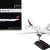 Airbus A330-300 Commercial Aircraft "Delta Air Lines" (N829NW) White with Blue and Red Tail "Gemini 200" Series 1/200 Diecast Model Airplane by GeminiJets