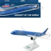 Airbus A350-900 Commercial Aircraft "ITA Airways" Blue with Striped Tail (Snap-Fit) 1/200 Plastic Model by Skymarks