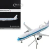 Airbus A321 Commercial Aircraft "American Airlines - Piedmont" (N581UW) White with Blue Stripes "Gemini 200" Series 1/200 Diecast Model Airplane by GeminiJets