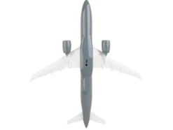 Airbus A220-300 Commercial Aircraft "Trans-Canada Air Lines - Air Canada" (C-GNBN) Gray with Red Stripes (Snap-Fit) 1/100 Plastic Model by Skymarks