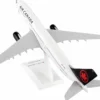Airbus A330-300 Commercial Aircraft "Air Canada" (C-GFAF) White with Black Tail (Snap-Fit) 1/200 Plastic Model by Skymarks