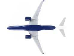 Airbus A220-300 Commercial Aircraft "JetBlue Airways" (N3044J) White with Blue Tail (Snap-Fit) 1/200 Plastic Model by Skymarks
