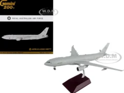 Airbus A330 MRTT Tanker Aircraft Royal Australian Air Force Gray Gemini 200 Series 1/200 Diecast Model Airplane GeminiJets G2RAA773