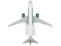 Airbus A320neo Commercial Aircraft "Frontier Airlines - Wilbur the Whitetail" (N301FR) White with Tail Graphics (Snap-Fit) 1/150 Plastic Model by Skymarks