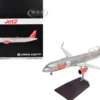 Airbus A321neo Commercial Aircraft "Jet2" (G-SUNO) Silver with Red Tail "Gemini 200" Series 1/200 Diecast Model Airplane by GeminiJets