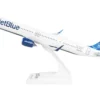 Airbus A321neo Commercial Aircraft "JetBlue" (N4048J) White with Blue Tail (Snap-Fit) 1/150 Plastic Model by Skymarks