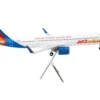 Airbus A321neo Commercial Aircraft "Jet2Holidays" (G-SUNB) White with Tail Graphics "Gemini 200" Series 1/200 Diecast Model Airplane by GeminiJets
