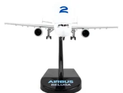 Airbus A300 600ST Beluga Commercial Aircraft Beluga ST Fleet Aircraft #2 1/400 Diecast Model Airplane Postage Stamp PS5822-1