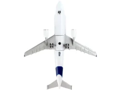 Airbus A300 600ST Beluga Commercial Aircraft Beluga ST Fleet Aircraft #2 1/400 Diecast Model Airplane Postage Stamp PS5822-1
