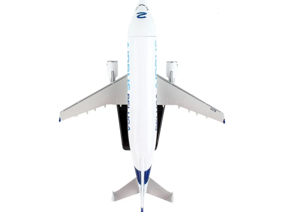Airbus A300 600ST Beluga Commercial Aircraft Beluga ST Fleet Aircraft #2 1/400 Diecast Model Airplane Postage Stamp PS5822-1