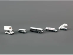Airport Service Vehicles Set of 5 pieces Gemini 200 Series Diecast Models GeminiJets G2APS450