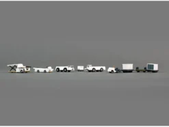 Airport Support Equipment Set of 10 pieces Gemini 200 Series Diecast Models GeminiJets G2APS451