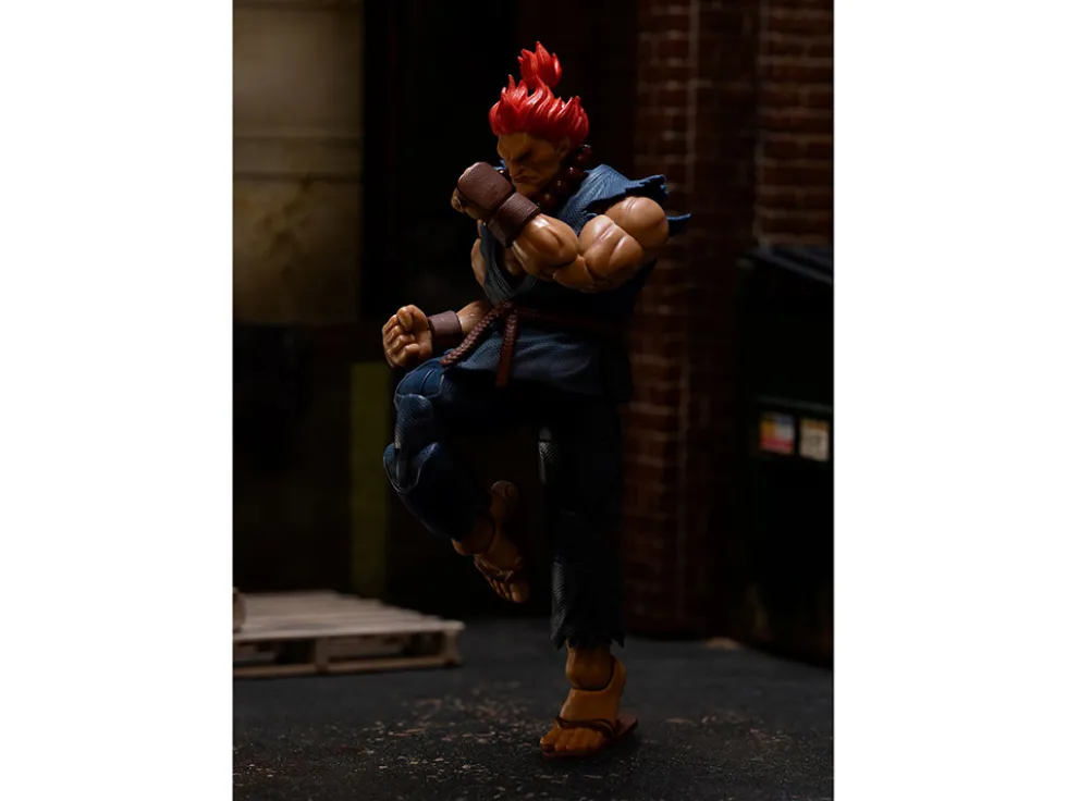 Akuma 6" Moveable Figure with Accessories and Alternate Head and Hands "Ultra Street Fighter II: The Final Challengers" (2017) Video Game Model by Jada