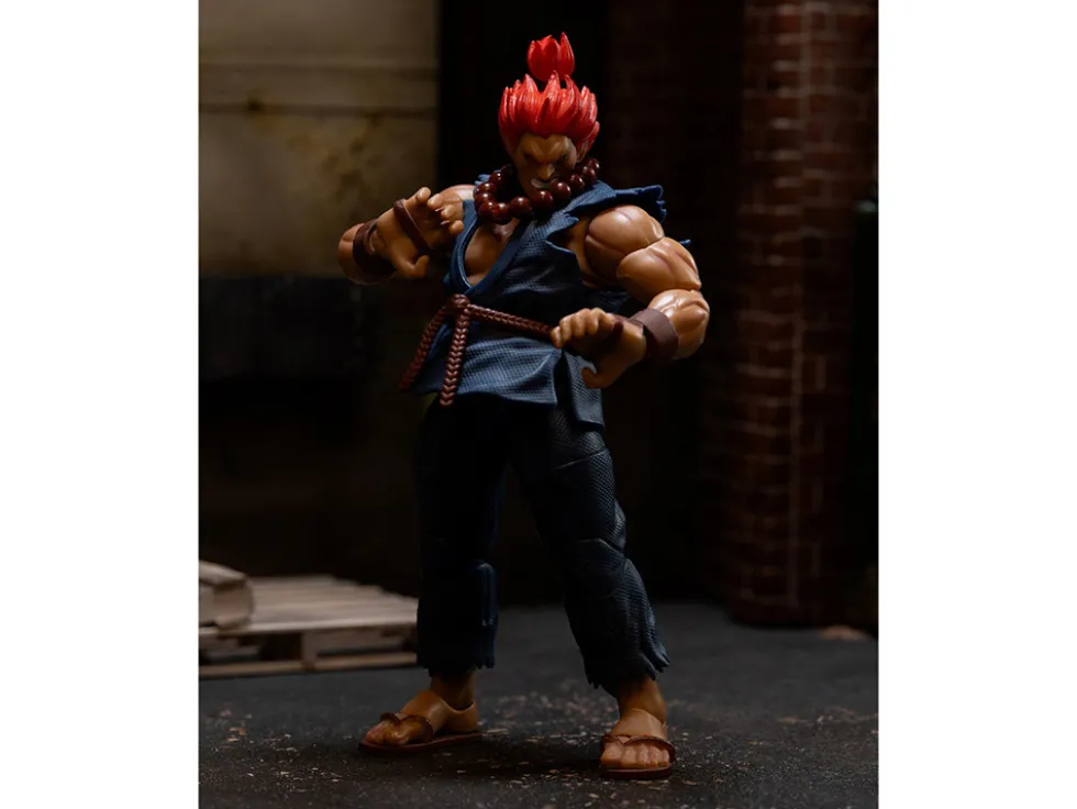 Akuma 6" Moveable Figure with Accessories and Alternate Head and Hands "Ultra Street Fighter II: The Final Challengers" (2017) Video Game Model by Jada