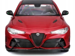 Alfa Romeo Giulia GTA Red Metallic with Carbon Top 1/18 Diecast Model Car by Bburago