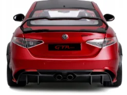 Alfa Romeo Giulia GTA Red Metallic with Carbon Top 1/18 Diecast Model Car by Bburago