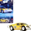 1969 Alfa Romeo 33 Stradale #33 Yellow White Exotic Envy Series Diecast Model Car Hot Wheels HCJ91
