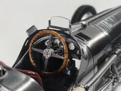 1932/33 Alfa Romeo Tipo B P3 Raw Metal Clear Finish 2023 Exclusive Edition Limited Edition 600 pieces Worldwide 1/18 Diecast Model Car CMC M-258