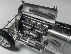 1932/33 Alfa Romeo Tipo B P3 Raw Metal Clear Finish 2023 Exclusive Edition Limited Edition 600 pieces Worldwide 1/18 Diecast Model Car CMC M-258