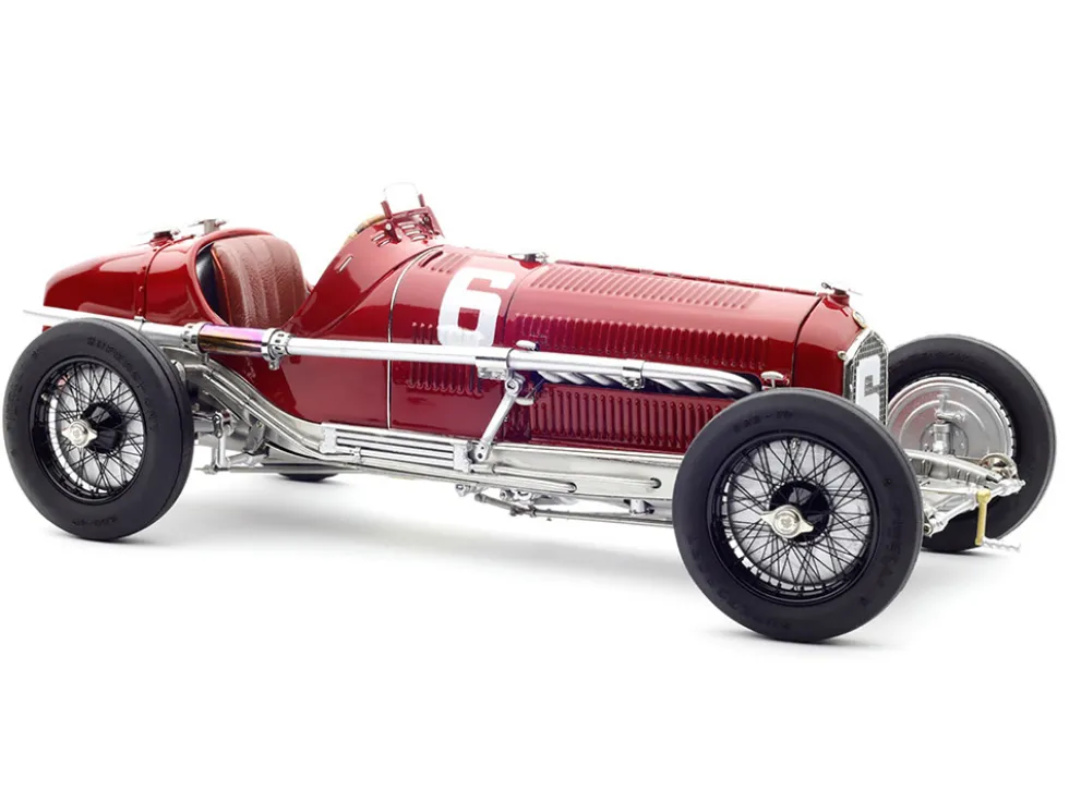 Alfa Romeo Tipo B P3 #6 Rudolf Caracciola Winner Monza GP 1932 Limited Edition to 1000 pieces Worldwide 1/18 Diecast Model Car CMC M-221