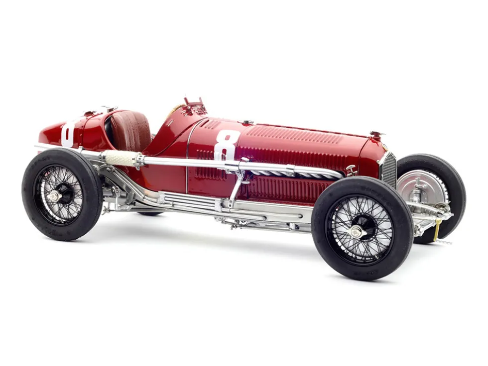 Alfa Romeo Tipo B P3 #8 Tazio Nuvolari Winner Italian Grand Prix 1932 1/18 Diecast Model Car CMC M-219