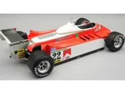 Alfa Romeo 179 #22 Vittorio Brambilla Formula One F1 "Dutch GP" (1980) "Mythos Series" with Display Case Limited Edition to 40 pieces Worldwide 1/18 Model Car by Tecnomodel