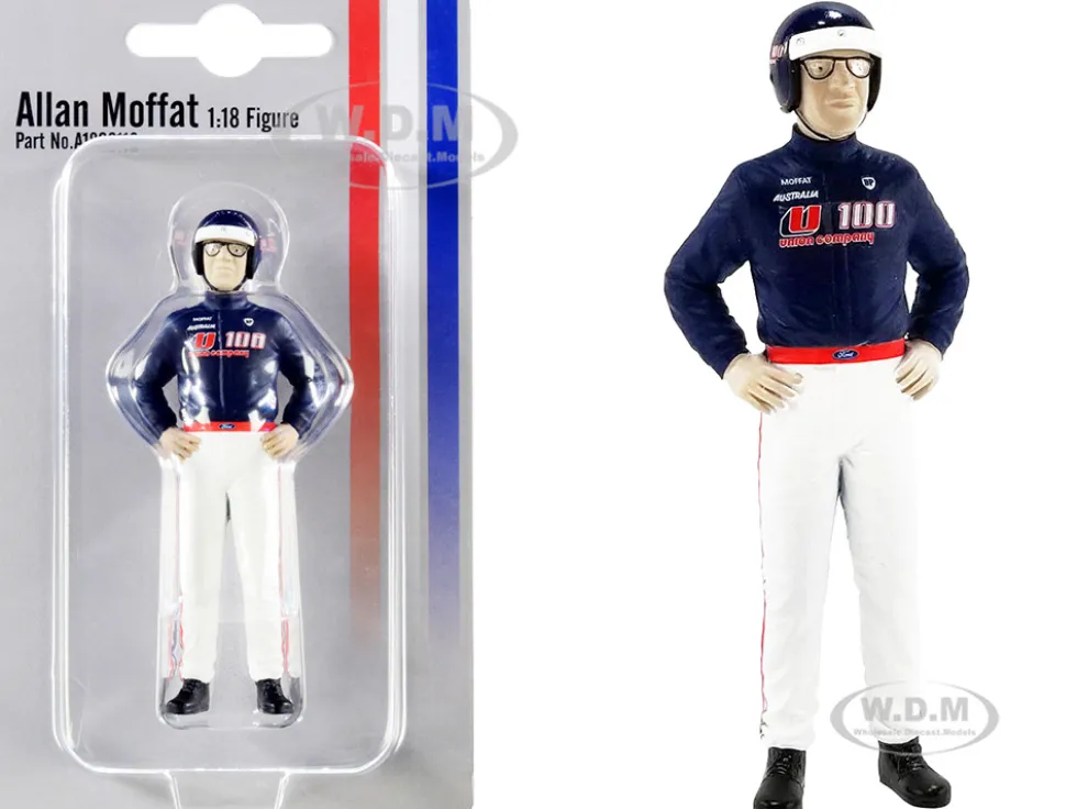 Allan Moffat U100 Driver Figurine for 1/18 Scale Models ACME A1800119