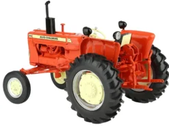Allis-Chalmers D-15 Wide Front Tractor with Rear Spin Out Wheels Orange with Cream Stripes 