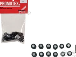 All-Terrain Wheel Sets (2 Front and 4 Rear) 1/87 (HO) Plastic Model by Promotex
