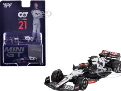 AlphaTauri AT04 #21 Nyck de Vries Formula One F1 "Australian GP" (2023) Limited Edition 1/64 Diecast Model Car by Mini GT