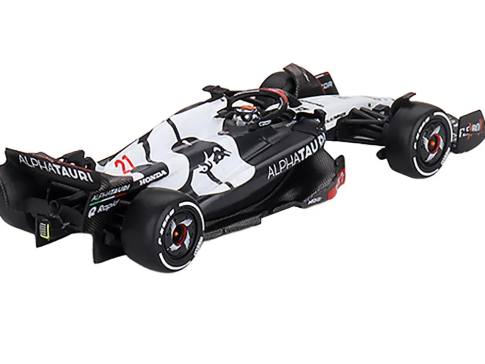 AlphaTauri AT04 #21 Nyck de Vries Formula One F1 "Australian GP" (2023) Limited Edition 1/64 Diecast Model Car by Mini GT