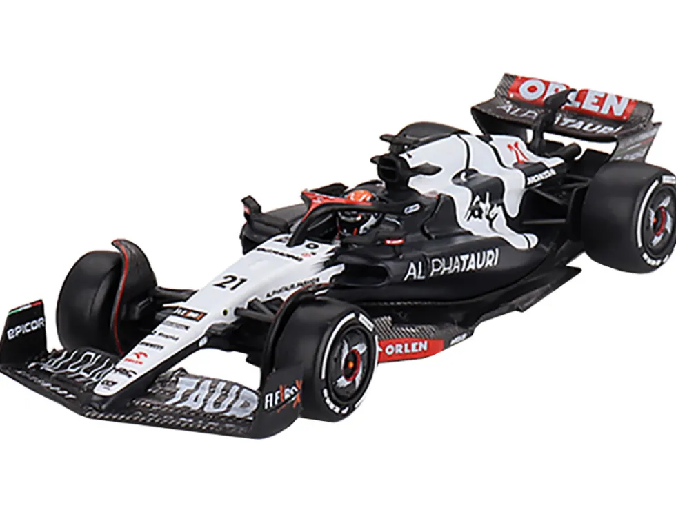 AlphaTauri AT04 #21 Nyck de Vries Formula One F1 "Australian GP" (2023) Limited Edition 1/64 Diecast Model Car by Mini GT