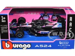 Alpine A524 #31 Esteban Ocon "BWT" "Formula One F1 World Championship" (2024) "Race" Series 1/43 Diecast Model Car by Bburago