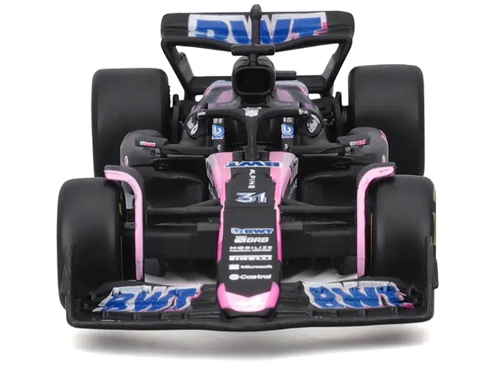 Alpine A524 #31 Esteban Ocon "BWT" "Formula One F1 World Championship" (2024) "Race" Series 1/43 Diecast Model Car by Bburago