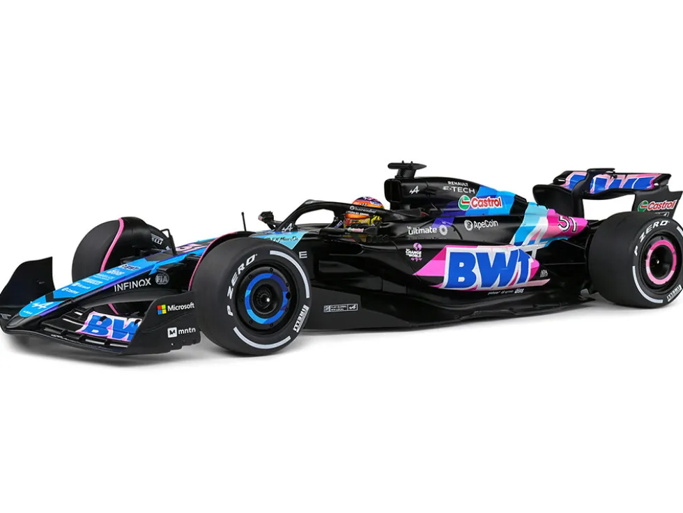 Alpine A524 #31 Esteban Ocon "BWT" Formula One F1 Miami GP (2024) "Competition" Series 1/18 Diecast Model Car by Solido