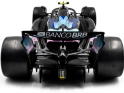 Alpine A524 #31 Esteban Ocon "BWT" 2nd Place Formula One F1 "Sao Paulo GP" (2024) "Competition" Series 1/18 Diecast Model Car by Solido