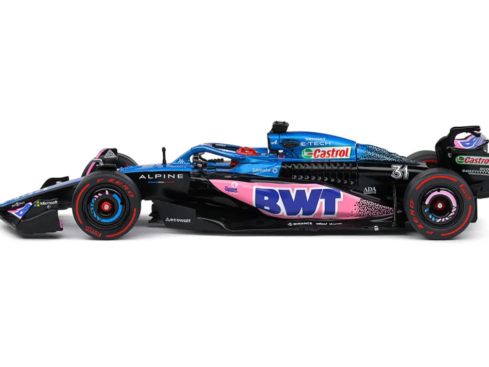 Alpine A523 #31 Esteban Ocon "BWT" 3rd Place "Formula One F1" Monaco GP (2023) 1/43 Diecast Model Car by Solido