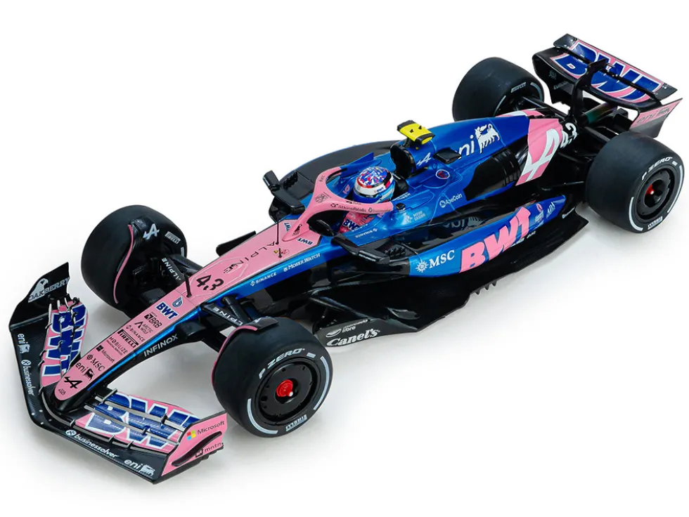 Alpine A525 #43 Franco Colapinto "BWT" Formula One F1 "Canadian GP" (2025) "Competition" Series 1/18 Diecast Model Car by Solido